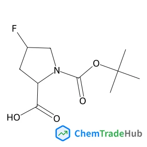 (4S)-4-Fluoro-1-{[(2-methyl-2-propanyl)oxy]carbonyl}-L-proline