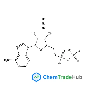Trisodium 5'-O-[(phosphonatooxy)phosphinato]adenosine