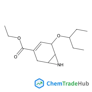 (1R,5R,6R)-5-(1-Ethylpropoxy)-7-azabicyclo[4.1.0]hept-3-ene-3-carboxylic Acid Ethyl Ester