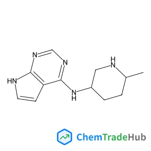 N-((3R,6S)-6-methylpiperidin-3-yl)-7H-pyrrolo[2,3-d]pyrimidin-4-amine