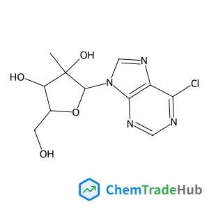 6-Chloro-9-(2-C-methyl-beta-D-ribofuranosyl)-9H-purine