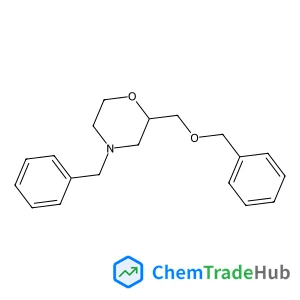 (S)-4-benzyl-2-((benzyloxy)methyl)morpholine (S)-4-benzyl-2-((benzyloxy)methyl)morpholine
