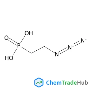 (2-azidoethyl)phosphonic acid structure