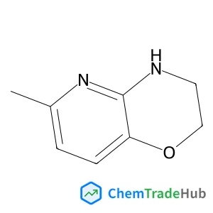 6-methyl-3,4-dihydro-2H-pyrido[3,2-b][1,4]oxazine structure