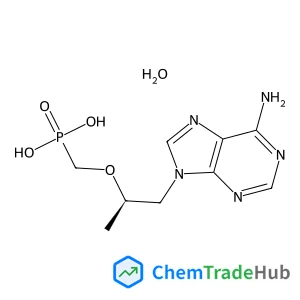 ({[(2R)-1-(6-Amino-9H-purin-9-yl)-2-propanyl]oxy}methyl)phosphonic acid hydrate (1:1)