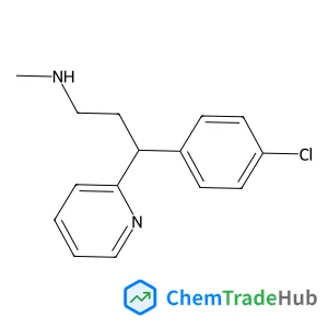 3-(4-Chlorophenyl)-N-methyl-3-(2-pyridinyl)-1-propanamine