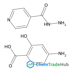 4-amino-2-hydroxybenzoic acid, pyridine-4-carbohydrazide 4-amino-2-hydroxybenzoic acid, pyridine-4-carbohydrazide