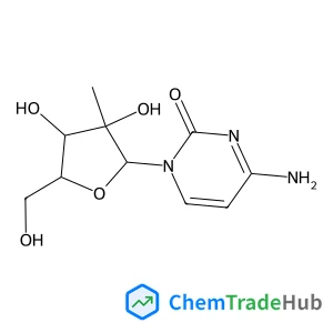 2'-C-Methylcytidine Chemical_Structure_Of