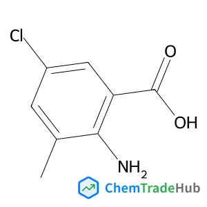 2-Amino-5-chloro-3-methylbenzoic acid