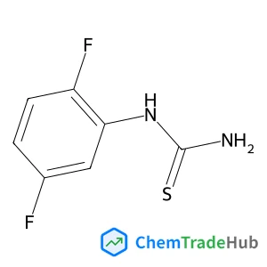 1-(2,5-Difluorophenyl)thiourea structure