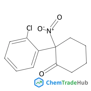 2-(2-Chlorophenyl)-2-nitrocyclohexanone