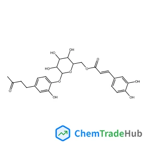 4-(3,4-Dihydroxyphenyl)-2-butanone; 4-O-[3,4-Dihydroxy-E-cinnamoyl-(→6)-β-D-glucopyranoside]