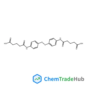 PENTANOIC ACID, 5,5'-(DITHIOBIS(4,1-PHENYLENEIMINO))BIS(5-OXO