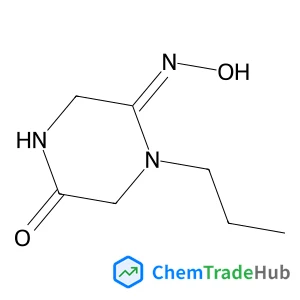 5-(Hydroxyimino)-4-propylpiperazin-2-one