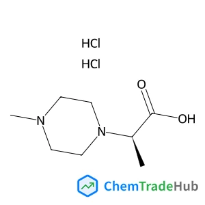 (2R)-2-(4-Methyl-1-piperazinyl)propanoic acid dihydrochloride