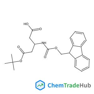 (3R)-3-{[(9H-Fluoren-9-ylmethoxy)carbonyl]amino}-5-[(2-methyl-2-propanyl)oxy]-5-oxopentanoic acid