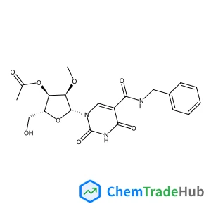 5-Benzylaminocarbonyl-3’-O-acetyl-2’-O-methyluridine