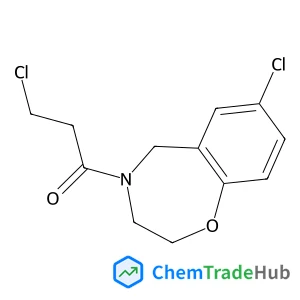 3-Chloro-1-(7-chloro-2,3-dihydro-1,4-benzoxazepin-4(5H)-yl)-1-propanone