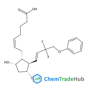 (5Z)-7-{(1R,2R,3R,5S)-2-[(1E)-3,3-Difluoro-4-phenoxy-1-buten-1-yl]-3,5-dihydroxycyclopentyl}-5-heptenoic acid