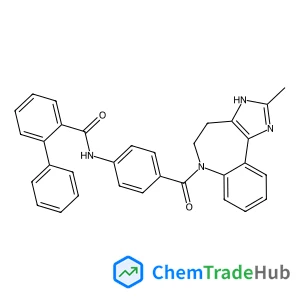 N-{4-[(2-Methyl-4,5-dihydroimidazo[4,5-d][1]benzazepin-6(1H)-yl)carbonyl]phenyl}-2-biphenylcarboxamide