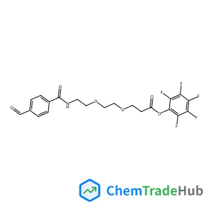 Pentafluorophenyl 3-(2-{2-[(4-formylbenzoyl)amino]ethoxy}ethoxy)propanoate