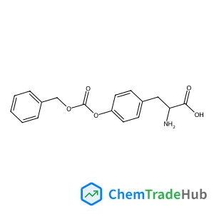 O-[(Benzyloxy)carbonyl]-L-tyrosine structure