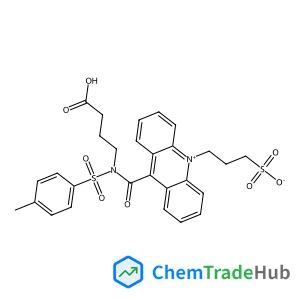 3-(9-{(3-Carboxypropyl)[(4-methylphenyl)sulfonyl]carbamoyl}-10-acridiniumyl)-1-propanesulfonate