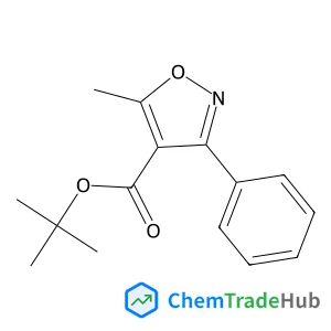 2-Methyl-2-propanyl 5-methyl-3-phenyl-1,2-oxazole-4-carboxylate structure 2-Methyl-2-propanyl 5-methyl-3-phenyl-1,2-oxazole-4-carboxylate structure