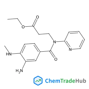 Ethyl N-[3-amino-4-(methylamino)benzoyl]-N-2-pyridinyl-beta-alaninate