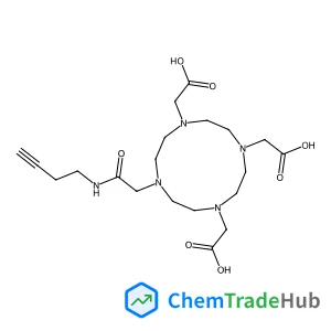 2,2',2''-{10-[2-(3-Butyn-1-ylamino)-2-oxoethyl]-1,4,7,10-tetraazacyclododecane-1,4,7-triyl}triacetic acid