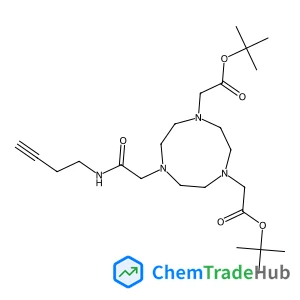 Bis(2-methyl-2-propanyl) 2,2'-{7-[2-(3-butyn-1-ylamino)-2-oxoethyl]-1,4,7-triazonane-1,4-diyl}diacetate