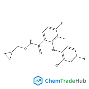 2-[(2-Chloro-4-iodophenyl)amino]-N-(cyclopropylmethoxy)-3,4-difluorobenzamide