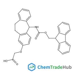 [(5-{[(9H-Fluoren-9-ylmethoxy)carbonyl]amino}-10,11-dihydro-5H-dibenzo[a,d][7]annulen-2-yl)oxy]acetic acid