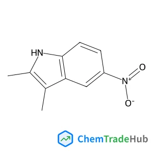 2,3-Dimethyl-5-nitro-1H-indole structure