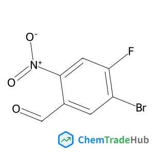 5-Bromo-4-fluoro-2-nitrobenzaldehyde