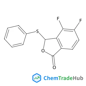 4,5-Difluoro-3-(phenylsulfanyl)-2-benzofuran-1(3H)-one