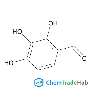 2,3,4-Trihydroxybenzaldehyde structure 2,3,4-Trihydroxybenzaldehyde structure