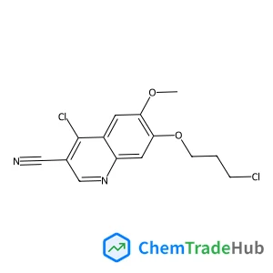 4-Chloro-7-(3-chloropropoxy)-6-methoxy-3-quinolinecarbonitrile