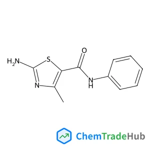 2-Amino-4-methyl-N-phenyl-1,3-thiazole-5-carboxamide