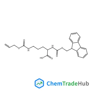 N~5~-[(Allyloxy)carbonyl]-N~2~-[(9H-fluoren-9-ylmethoxy)carbonyl]-D-ornithine