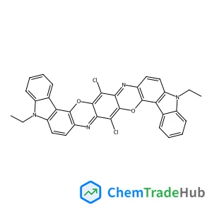 9,19-Dichloro-5,15-diethyl-5,15-dihydrocarbazolo[3',4':5,6][1,4]oxazino[2,3-b]indolo[3,2-h]phenoxazine