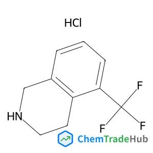 5-(Trifluoromethyl)-1,2,3,4-tetrahydroisoquinoline hydrochloride (1:1)