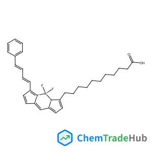 Difluoro{11-[5-({5-[(1E,3E)-4-phenyl-1,3-butadien-1-yl]-2H-pyrrol-2-ylidene-kappaN}methyl)-1H-pyrrol-2-yl-kappaN]undecanoato}boron