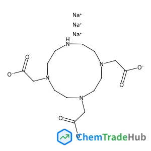 Trisodium 2,2',2''-(1,4,7,10-tetraazacyclododecane-1,4,7-triyl)triacetate