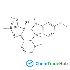 Methyl (2beta,4beta,5alpha,12beta,19alpha)-4-acetoxy-3-hydroxy-16-methoxy-1-methyl-6,7-didehydroaspidospermidine-3-carboxylate