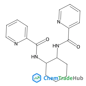 N,N'-(1R,2R)-1,2-Cyclohexanediyldi(2-pyridinecarboxamide) structure N,N'-(1R,2R)-1,2-Cyclohexanediyldi(2-pyridinecarboxamide) structure