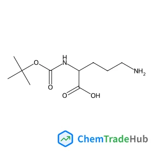 N~2~-{[(2-Methyl-2-propanyl)oxy]carbonyl}-L-ornithine