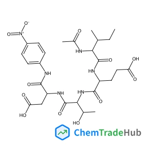 N-Acetyl-L-isoleucyl-L-alpha-glutamyl-L-threonyl-N-(4-nitrophenyl)-L-alpha-asparagine
