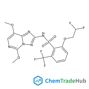 2-(2,2-Difluoroethoxy)-N-(5,8-dimethoxy[1,2,4]triazolo[1,5-c]pyrimidin-2-yl)-6-(trifluoromethyl)benzenesulfonamide