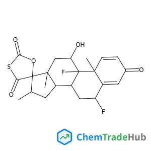 6alpha,9alpha-Difluoro-11beta-hydroxy-16alpha-methyl-2',3,4'-trioxo-17alpha-spiro(androsta-1,4-diene-17,5'-(1,3)oxathiolane)